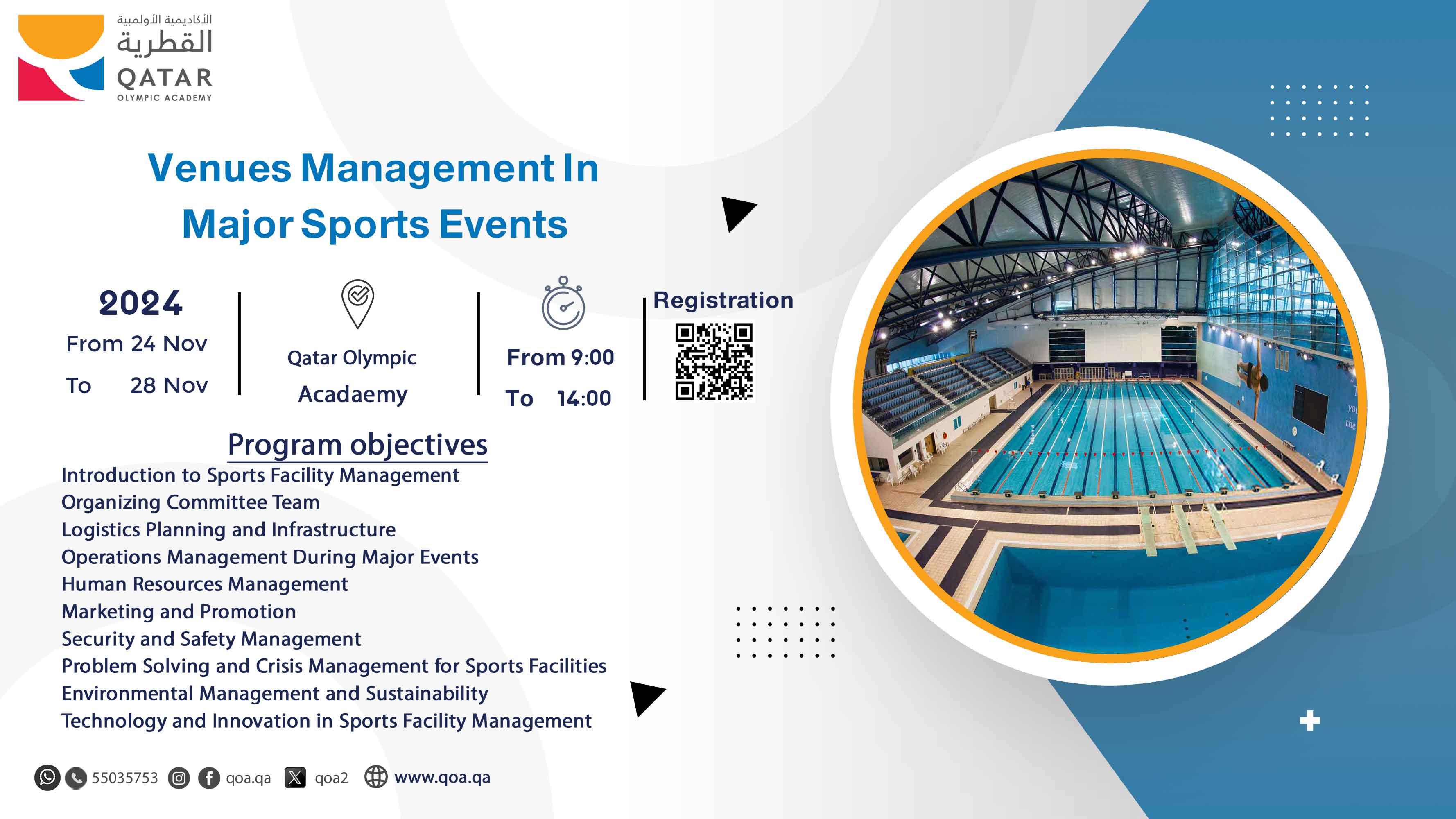 Venues Management In  Major Sports Events